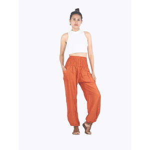 Pantalones bombachos de color liso para mujer, ropa de pañales, color naranja, PP0004, 020000, 11, listo para enviar - Product Image 3