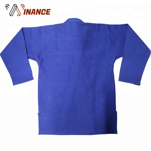 Jiu jitsu gi — gabarit personnalisé, couleur bleue, avec votre propre logo de marque - Product Image 2