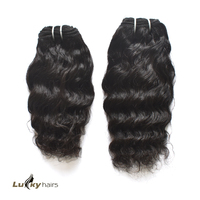Cheveux naturels noirs pour femmes, qualité supérieure, ondulés, non traités, cuticules alignées, cheveux humains vierges brésiliens.