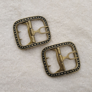 Tiger Touch boucle en métal napoléonienne en laiton boucle ardillon modèle TT-6076 pour Vilkint ceinture chaussures décorations pour chaussures en cuir - Product Image 2