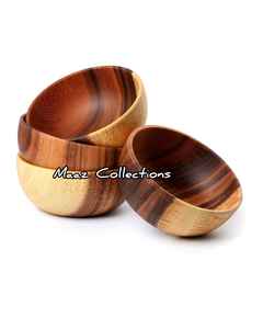 Bol à salade en bois de manguier vintage fabriqué à la main Design personnalisé Décor de cuisine rustique écologique Plat de service élégant artisanal - Product Image 2