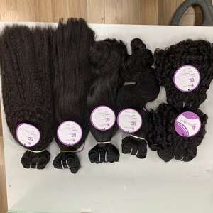 ขายส่งเวอร์จินเวียดนามผมรวมกลุ่มมนุษย์วิกผม - Product Image 1