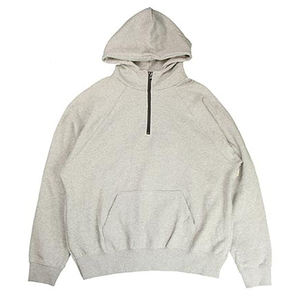 Oem Odm Custom Factory <b>Half</b> Zipper <b>Sweatshirts</b> for <b>Men</b> High Quality Premium Design Cotton <b>Half</b> <b>Zip</b> <b>Sweatshirts</b> - Product Image 3