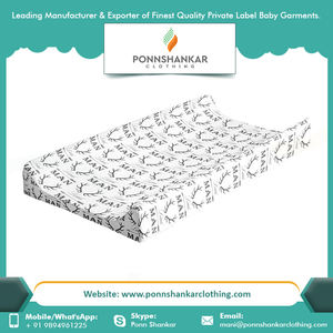 Customization Newborn Organic Baby Change Sheet Changing Pad Cover for Sale - Product Image 4