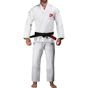 Personalizado para hombres y jóvenes ligero Karate Gi 100% algodón artes marciales MMA Karate traje uniforme de entrenamiento - Product Image 6