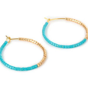 Pendientes de Cuentas Miyuki, Felicidad Hecha a Mano - Product Image 1