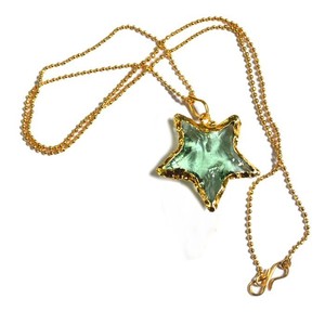 Collar de ágata de piedras preciosas de puntas de flecha largas-Compre en línea para la venta - Product Image 1