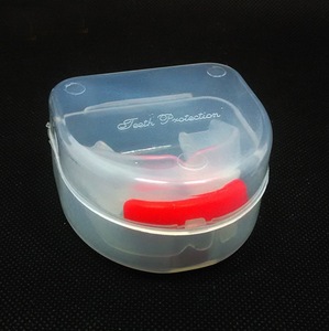 OEM ODM new design lip cover football mouth guard/mouth piece/gum shield sialkot pakistan - Product Image 4