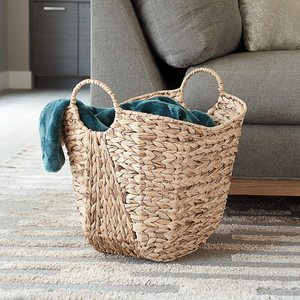 Hailheng — panier de rangement de jacinthe d'eau Non toxique, panier de stockage fait à la main, écologique, Non-toxique, Non-inclu fabriqué en Vietnam - Product Image 3