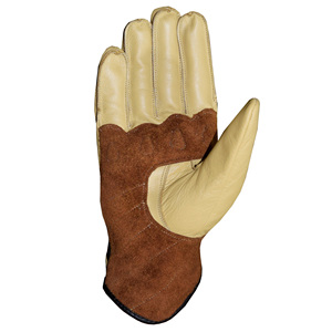 Gants de moto résistants aux chocs, respirants, en cuir, pour longues balades, gants de moto protecteurs - Product Image 2