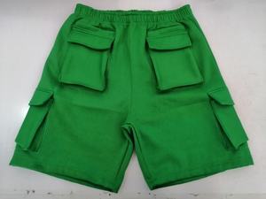 Short de sport pour hommes Offre Spéciale Logo personnalisé Coton polaire French Terry Style décontracté avec fermeture à la taille élastique Respirant - Product Image 3