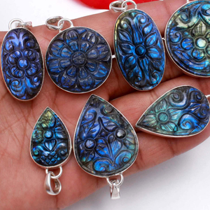 Natural <b>Carving</b> Labradorite Earrings Pendent if Labradorite <b>Carving</b> <b>Knife</b> Carpet <b>Carving</b> Scissors Cross Pendant Envelope Pendant - Product Image 6