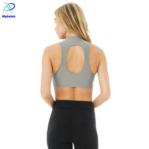 Conjunto de Yoga Reversible para mujer, hecho a medida, patrón sólido, transpirable, ligero, de secado rápido, sujetador corto, pantalones cortos, cintura elástica, el mejor - Product Image 3