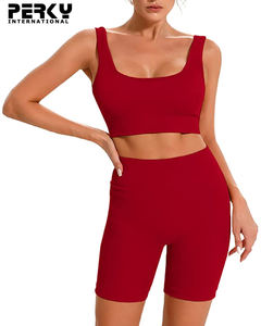 Ensemble de 2 pièces de Yoga pour femmes, tenue de Fitness, de haute qualité, respectueux de la peau, personnalisé, 2020 - Product Image 6
