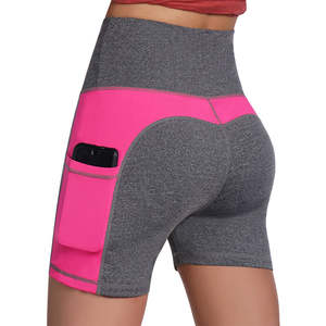 Service OEM Short de yoga pour femmes Leggings de fitness à compression personnalisés Caractéristique respirante Poches de décoration florale sexy Formelle - Product Image 4