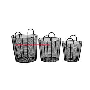 Cuisine Fruits et Légumes Multifonction Panier Fil de Fer Noir Pas Cher Prix sur Offre Spéciale - Product Image 1