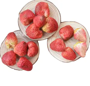 Bulk FD Strawberries Sweet Tasty Size 4cm Hight Quality Vietnam Supplier Best Price No Preservatives Non GMO