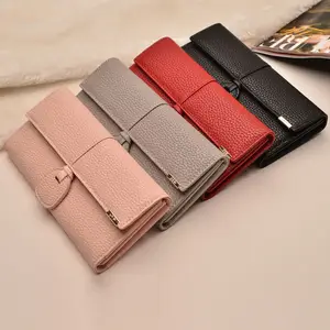 Wallet women mobile phone bag Brand Designer Female card PU Leather Long Womens Wallets and purses Ladies slim card holder purse