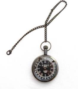 Montre Gandhi à finition antique en laiton vintage Montre de poche de style indien Longue chaîne pour le nouvel an Idée cadeau pour la Saint-Valentin de Noël - Product Image 3