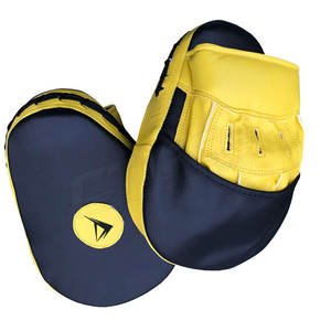 Coussinets de mise au point de boxe en cuir véritable 100% de type factice pour l'entraînement - Product Image 3