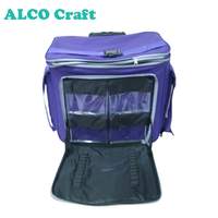 Belle couleur violette pas cher sac de voyage chariot bagages