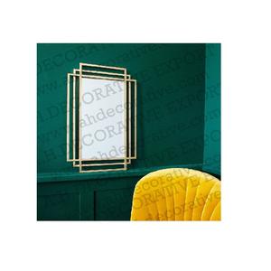 Espejo de pared colgante decorativo de hierro forjado para sala de estar, nuevo diseño, en venta - Product Image 1