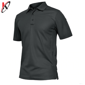 Venta al por mayor de camisetas de golf de secado rápido Tops 100% algodón para Polos para hombres patrón impreso para ropa de senderismo - Product Image 2
