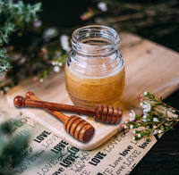 Palitos de madera 100% Natural para miel, palitos ecológicos para miel