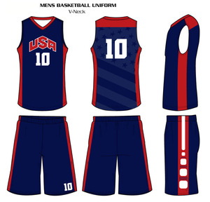 Endeavour-Camiseta y pantalones cortos de baloncesto, prenda personalizada con sublimación completa, Océano, Unisex, OEM - Product Image 3