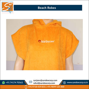 Wholesale Quantity Manufacturer <b>in</b> India Customized Logo Elegant and Wholesale Soft 100% Terry Cotton Beach Robes - Product Image 3