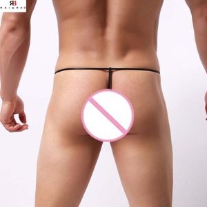 Nouvelle tendance à bas prix Sexy fantaisie diverses couleurs sous-vêtements élasticité coton pantalon <span class=keywords><strong>grande</strong></span> <span class=keywords><strong>taille</strong></span> Mature érotique Gay hommes slips <span class=keywords><strong>string</strong></span> - Product Image 6