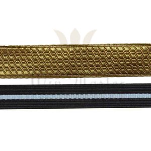 Mylar-trenza de encaje de oro de alta calidad, trenza de encaje de oro - Product Image 2