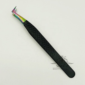 Vetus — pinces à épiler Volume russe, pinces multicolores et noires pour extension de cils avec logo personnalisé - Product Image 3