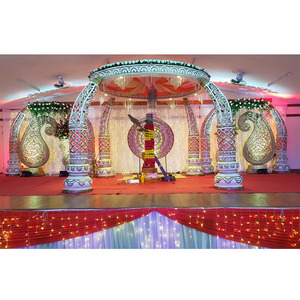 Mandap de boda de elefante Tusk, de diseñador, para el maletero, boda, India, Singapur - Product Image 1
