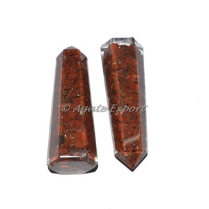 Red Jasper <b>Orgonite</b> Obelisk point for healing - Product Image 2