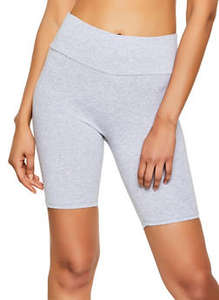 Pantalones cortos de Yoga informales con bolsillos y cremallera - Product Image 2