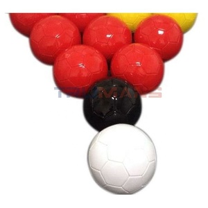 Bóng Đá Bi Da Poolball Đầy Đủ Màu, Đỏ, Đen, Trắng Cue Striker Soccer Ball Trò Chơi Snooker Bóng Đá Snookball - Product Image 2