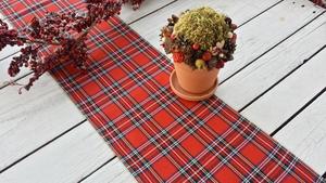 Long Cotton Blend Colorful Embroidery Table Runner - Product Image 2