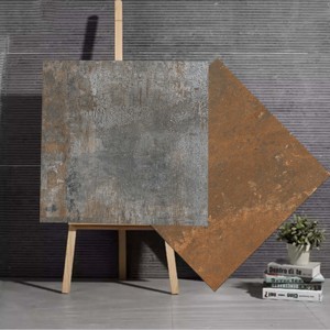 Carreaux de sol en porcelaine effet marbre brillant, design marbre original, vente flash, aspect marbre naturel, 1200x1200mm, pour hall. - Product Image 4