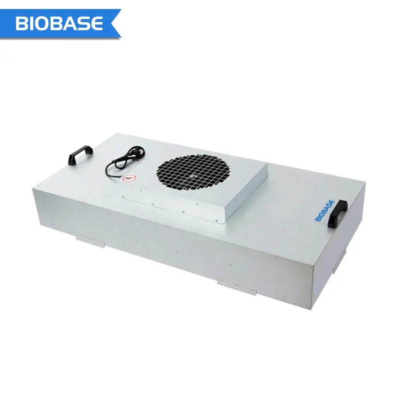 Unità filtro ventola BIOBASE FFU shell filtro HEPA ventilatore a lunga durata unità filtro ventilatore a basso rumore per laboratorio