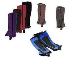 Medias Polainas de Cuero para Montar a Caballo a BAJO PRECIO - Productos Ecuestres de Lujo para Deportes y Actividades al Aire Libre - Product Image 6