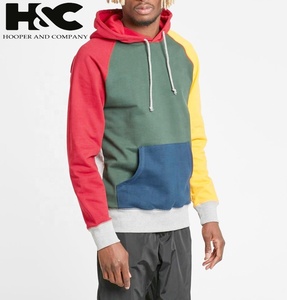 Sudadera con capucha multicolor personalizada de alta calidad para hombre, ropa de calle de algodón 100%, diseño de temporada de otoño, Material polar, patrón impreso - Product Image 6