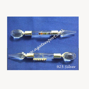 คริสตัลเงิน925จักระไม้กายสิทธิ์ - Product Image 1