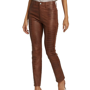 Pantalones profesionales de cuero para motocicleta para hombre, diseñados con estilo para la máxima funcionalidad, comodidad y detalle de logotipo personalizado - Product Image 2