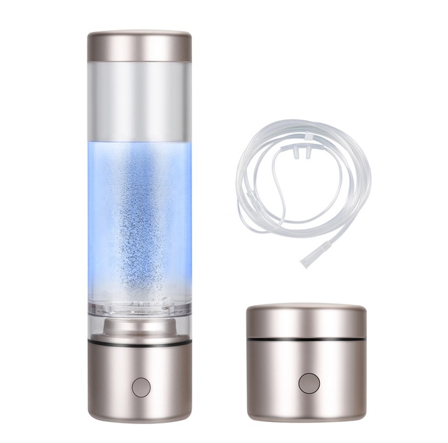 Hot New Hydrogen-rich Water Generator Portable Hydrogen Inhalation Machine High Concentration 3000-5000PPB 300ml Plastic Outdoor