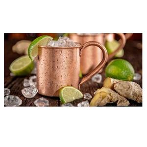 Produit le plus vendu tasse en cuivre de mule de moscou martelé antique meilleure qualité tasses en cuivre tasse de mule de moscou de l'inde - Product Image 4