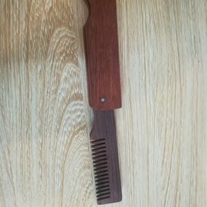 Peigne en bois et pour barbe, nouvelle collection 100% naturel, petite taille, pour cheveux, à bas prix et quantité minimale de commande - Product Image 4