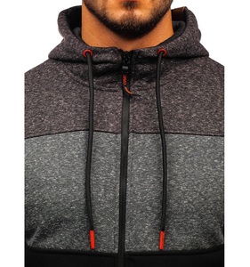 OEM Customised Embroidery Men's Casual Sweatshirt Winter Pull Hoodie with Pockets for Sports Gym Fitness Running for <b>Boys</b> - Product Image 3