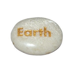 Piedra Lunar tierra grabado piedras preciosas grabadas | Piedras semipreciosas - Product Image 1