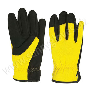 Heavy duty custom logo men mechanic gloves - Product Image 2